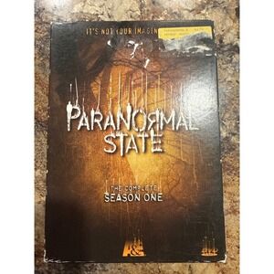Paranormal State The Complete Season One DVD 3-Disc Set A&E Ryan Buell PRS 2008
